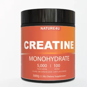 Nature4U Micronized Creatine Monohydrate Powder