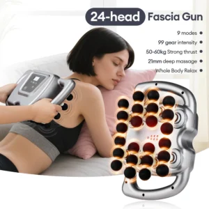 24-Head Fascia Gun 9 Modes High Frequency