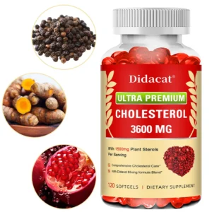 Cholesterol - with Red Yeast Rice, Omega-3, Garlic